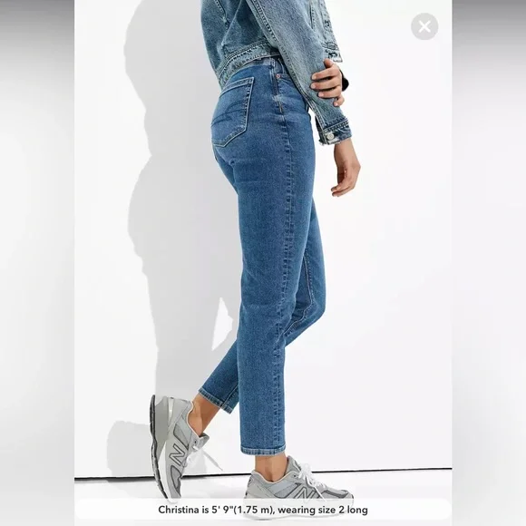 American Eagle mom jeans size 14, new with tag - Picture 3 of 9